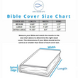 Load image into Gallery viewer, Joshua 1:9 Faux Leather Brown Personalized Bible Cover for Men