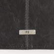 Load image into Gallery viewer, Forro Símil Cuero Placa Fe Negro Black Spanish Personalized Bible Cover for Men