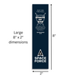 Load image into Gallery viewer, Christian Military Bookmark Packs U.S. Space Force with Bible Verse Ephesians 6:11 | Put on The Full Armor of God
