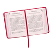 Load image into Gallery viewer, Personalized Custom Text Your Name The One-Minute Devotions for Girls Pink Faux Leather Devotional
