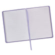 Load image into Gallery viewer, Be Brave Purple Faux Leather Journal

