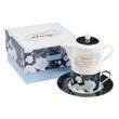 Load image into Gallery viewer, Be Joyful Always 1 Thessalonians 5:16 Tea for One Tea Set
