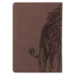 Load image into Gallery viewer, The Lord Is My Strength &amp; Defense Exodus 15:2 Brown Journal
