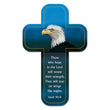 Load image into Gallery viewer, On Wings Like Eagles Isaiah 40:31 Cross Bookmark
