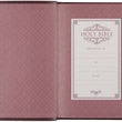 Load image into Gallery viewer, Personalized KJV Thinline Bible Large Print Faux Leather Burgundy with Thumb Index
