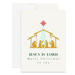 Load image into Gallery viewer, Christian Jesus Is Lord Christmas Card
