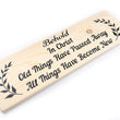 Load image into Gallery viewer, 2 Corinthians 5:17 All Things Have Become New Wood Decor
