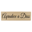 Load image into Gallery viewer, Aqradece a Dios Spanish Wood Decor
