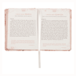 Load image into Gallery viewer, Personalized Custom Text Your Name Daily Prayers for Women Devotional Pink Floral Faux Leather
