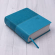 Load image into Gallery viewer, Personalized NKJV Beautiful Word Large Print Journaling Bible Soft Leather Turquoise
