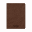 Load image into Gallery viewer, Personalized Custom Text Your Name KJV Single-Column Wide-Margin Bible Brown LeatherTouch
