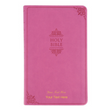 Load image into Gallery viewer, Personalized Custom Text Your Name NIV Value Thinline Bible Comfort Print Leathersoft Orchid New International Version
