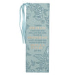 Load image into Gallery viewer, Plans to Prosper You Jeremiah 29:11 Teal Faux Leather Bookmark

