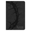 Load image into Gallery viewer, Personalized Custom Text Your Name CSB Super Giant Print Reference Bible Charcoal LeatherTouch Indexed

