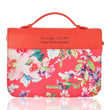 Load image into Gallery viewer, Choose Joy Coral Faux Leather Personalized Bible Cover For Women

