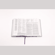 Load image into Gallery viewer, Personalized Custom Text Your Name NKJV The Study Bible for Women Purple/Gray Linen LeatherTouch
