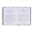 Load image into Gallery viewer, Personalized Custom Text Your Name He Walks with Me Devotional Gift Book Faux Leather
