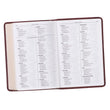 Load image into Gallery viewer, Personalized KJV Bible COMPACT Pocket Edition LuxLeather Brown
