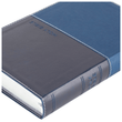 Load image into Gallery viewer, Personalized Custom Text Your Name KJV Deluxe Gift Holy Bible Navy Blue Leathersoft King James Version
