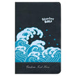 Load image into Gallery viewer, Personalized NIV Ocean Gray Kid's Youth Children Adventure Italian Leathersoft
