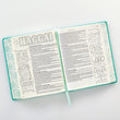 Load image into Gallery viewer, Personalized KJV My Creative Bible Journaling LuxLeather Hardcover Teal
