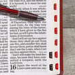Load image into Gallery viewer, Personalized KJV Super Giant Print Reference Bible Indexed Red Letter Concordance Easy-to-Read Font
