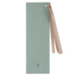 Load image into Gallery viewer, Live by Faith 2 Corinthians 5:6-7 Teal Faux Leather Bookmark
