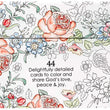 Load image into Gallery viewer, Colorful Blessings: Cards to Color &amp; Share
