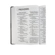 Load image into Gallery viewer, Personalized NIV Super Giant Print Reference Bible Leathersoft Gray
