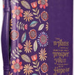 Load image into Gallery viewer, Jeremiah 29:11 Faux Leather Purple Personalized Bible Cover for Women
