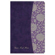 Load image into Gallery viewer, Personalized NKJV The Study Bible for Women LeatherTouch Indexed Plum &amp; Lilac
