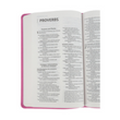 Load image into Gallery viewer, Personalized Custom Text Your Name NIV Value Thinline Bible Comfort Print Leathersoft Orchid New International Version
