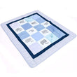 Load image into Gallery viewer, Embroidered Scripture Baby Quilt
