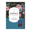 Load image into Gallery viewer, Personalized Custom Text Your Name NIV The Woman's Study Bible Receiving God's Truth for Balance, Hope, and Transformation Blue/Brown Leathersoft Red Letter Edition
