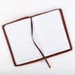 Load image into Gallery viewer, Personalized Trust Zippered Classic LuxLeather Journal - Jeremiah 17:7
