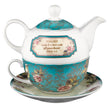 Load image into Gallery viewer, Trust in the Lord Proverbs 3:5 Tea Set for One
