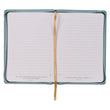 Load image into Gallery viewer, Walk By Faith 2 Corinthians 5:7 Teal Floral Faux Leather Zippered Journal
