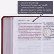 Load image into Gallery viewer, Personalized NASB Thinline Bible Giant Print Bonded Leather Black 1995 Text Comfort Print
