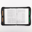 Load image into Gallery viewer, Guidance Faux Leather Black Personalized Bible Cover for Men
