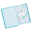 Load image into Gallery viewer, Personalized Devotional He Whispers Your Name Faux Leather Turquoise
