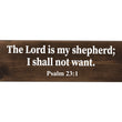 Load image into Gallery viewer, Psalm 23:1 The Lord Is My Shepherd Wood Decor
