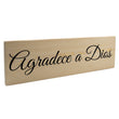 Load image into Gallery viewer, Agradece a Dios Spanish Wood Decor
