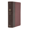 Load image into Gallery viewer, Personalized Custom Text Your Name NLT Life Application Study Bible Third Edition Red Letter LeatherLike Brown/Mahogany

