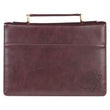 Load image into Gallery viewer, My Strength and My Song Pink Faux Leather Personalized Bible Cover for Women
