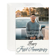 Load image into Gallery viewer, Personalized Christian Anniversary Card for Wife Husband Custom Your Photo Image Upload Your Text Greeting Card
