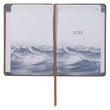Load image into Gallery viewer, Standing Firm Tan Faux Leather Daily Devotional
