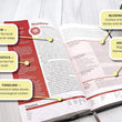 Load image into Gallery viewer, Personalized NIV Life Application Study Bible Third Edition Large Print Leathersoft Gray/Pink
