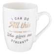 Load image into Gallery viewer, I Can Do All Things Philippians 4:13 White Mug
