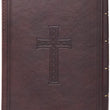 Load image into Gallery viewer, Personalized KJV SMALL COMPACT Dark Brown Faux Leather Bible King James Version
