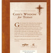 Load image into Gallery viewer, Personalized Devotional Custom Text NKJV MyDaily Scripture Devotional God's Wisdom for Today Brown
